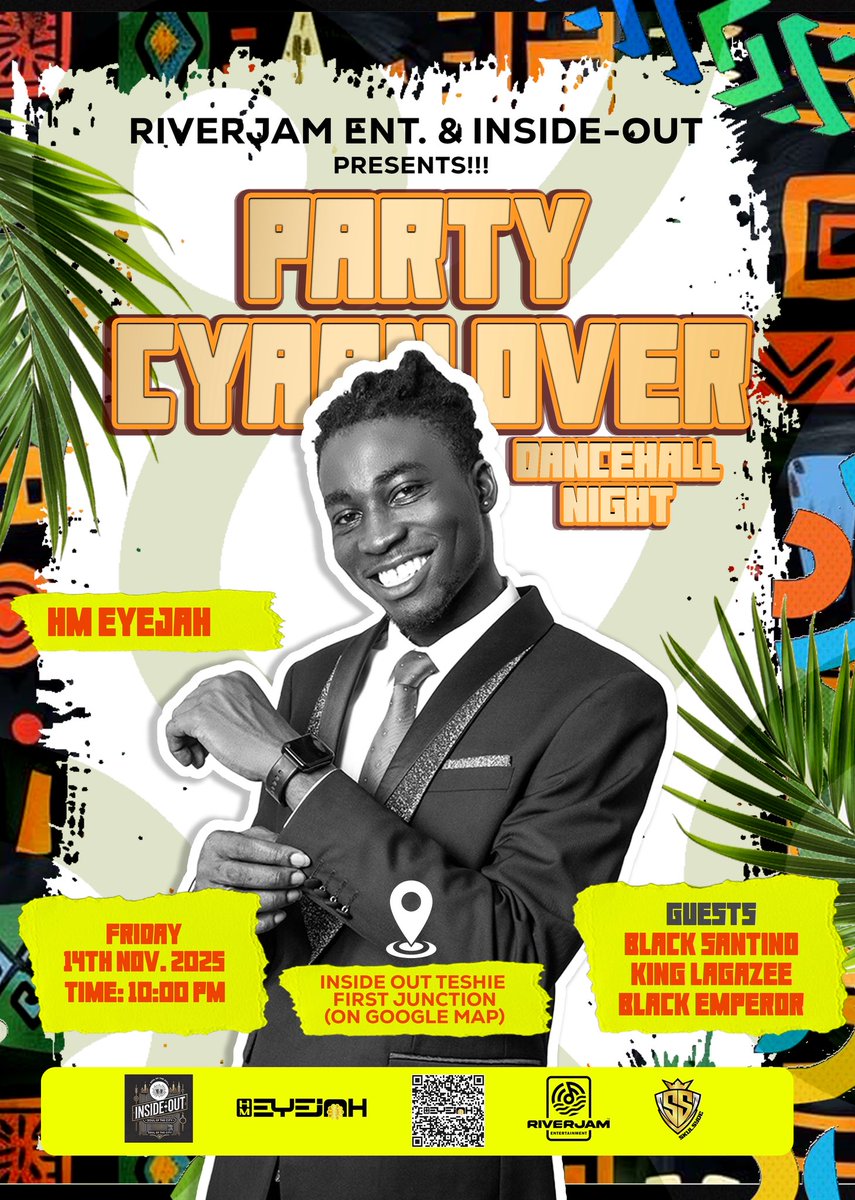 Representing live for @HM_EyeJah - Friday 14th November, 2025

Come in your numbers because is a Dancehall Night and <a href="/LagazeeSoundGH/">Lagazee Sound International</a> - (<a href="/KingLagazee/">King Lagazee (7 Star Gen) 🇬🇭</a> x @EmprezzDebbie) will juggle some tunes !!!

The works don’t stop seen…

#LagazeeSoundIntl