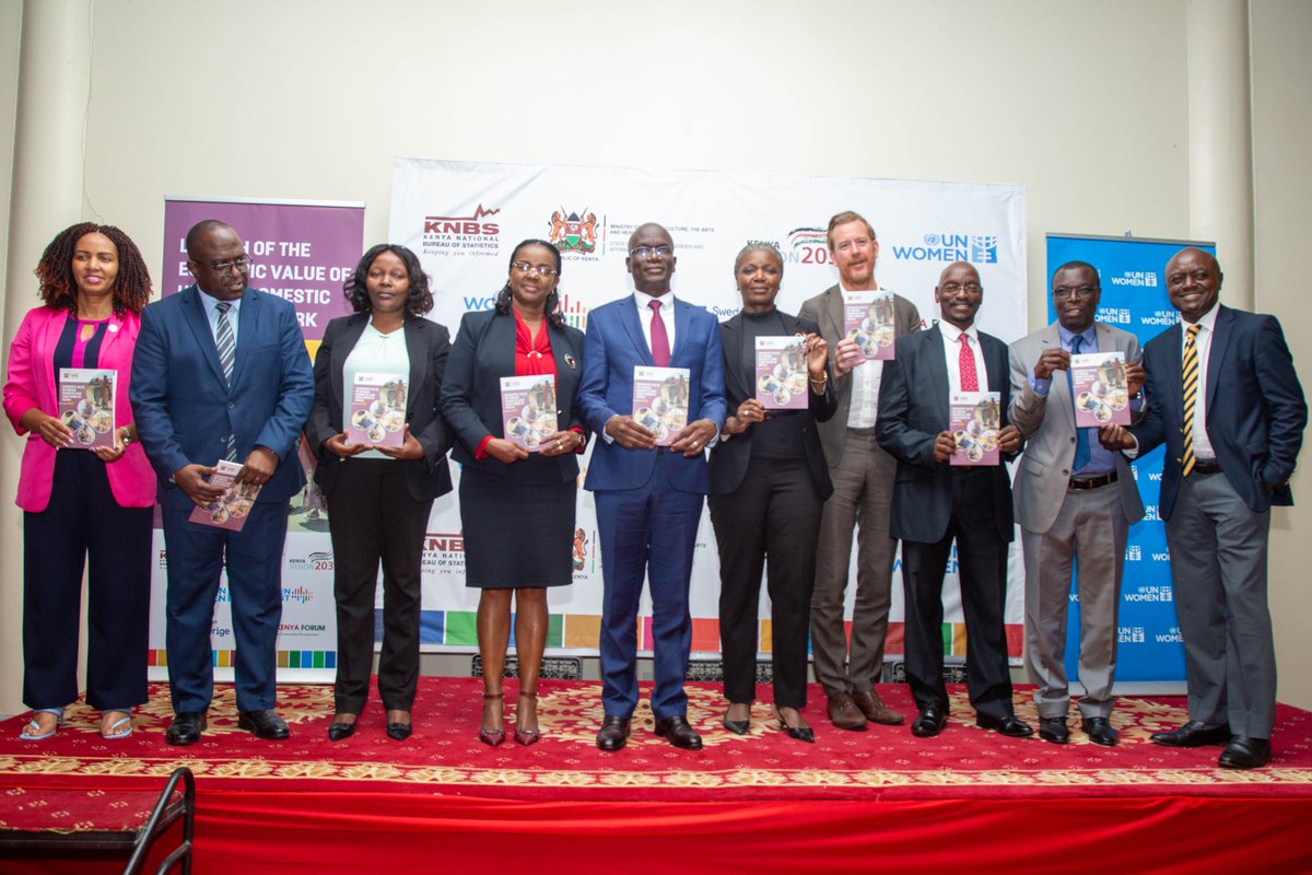 Many thanks to <a href="/gatesfoundation/">Gates Foundation</a> and <a href="/StatsSweden/">Statistics Sweden</a> for their invaluable financial and technical support in the development of the Economic Value of Unpaid Domestic and Care Work in Kenya Report 2025. 

Partnerships make invisible work visible.🤝

Read More: knbs.or.ke/wp-content/upl…