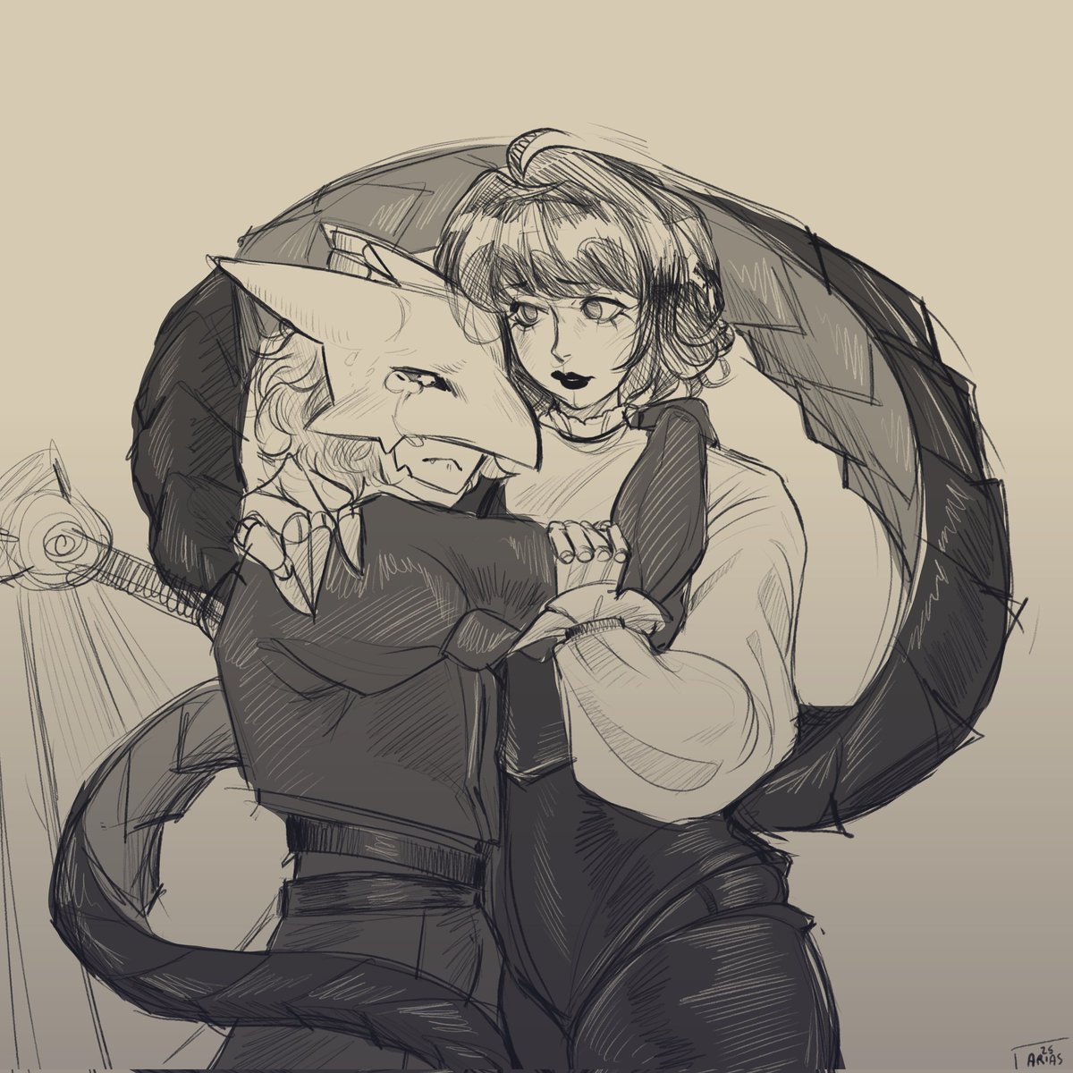 Bueno por donde empezar <a href="/CatherinG7/">Cathg17⭐COMMISSION OPEN⭐</a>  sabes te extraño mucho ojala te este llendo muy bien cath , y como un pequeño gesto de que te sigo recordando hable con dante un artista y le pedi este boceto 🥹🥹🥹 ojala en algun momento pueda volver a oir tu voz cath 🥹