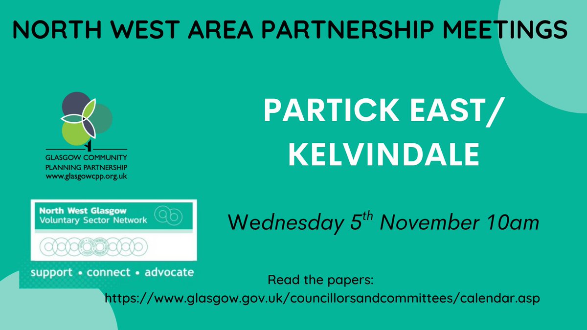 North West Glasgow Voluntary Sector Network SCIO tweet media