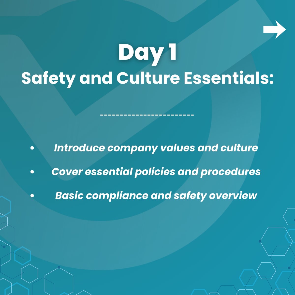 SVC_Solutions's tweet image. Induction = skills pipeline, not a checklist ✅ 

Day 1 matters. 

Competencies by Month 1. Development plans after.

#EmployeeInduction #SkillsPipeline #WorkplaceLearning