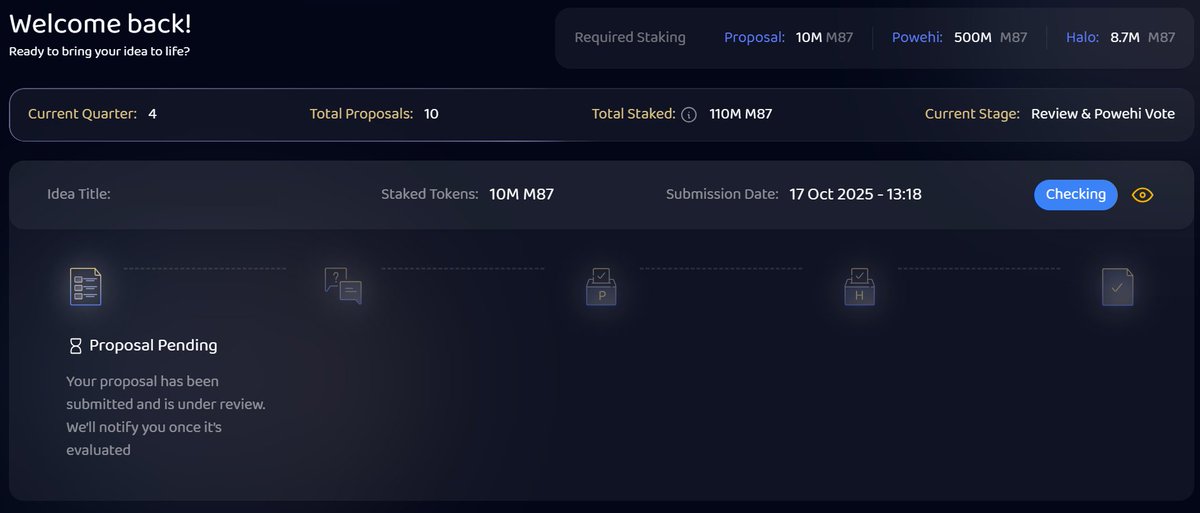 M E S S I E R | Innovator Hub

We’ve received 10 Innovator Hub ideas, and the excitement is real!

All submissions are now being reviewed, and once the checks and interviews are complete, our Halo stakers will cast their gas-free votes to decide which idea takes the spotlight. 🗳️