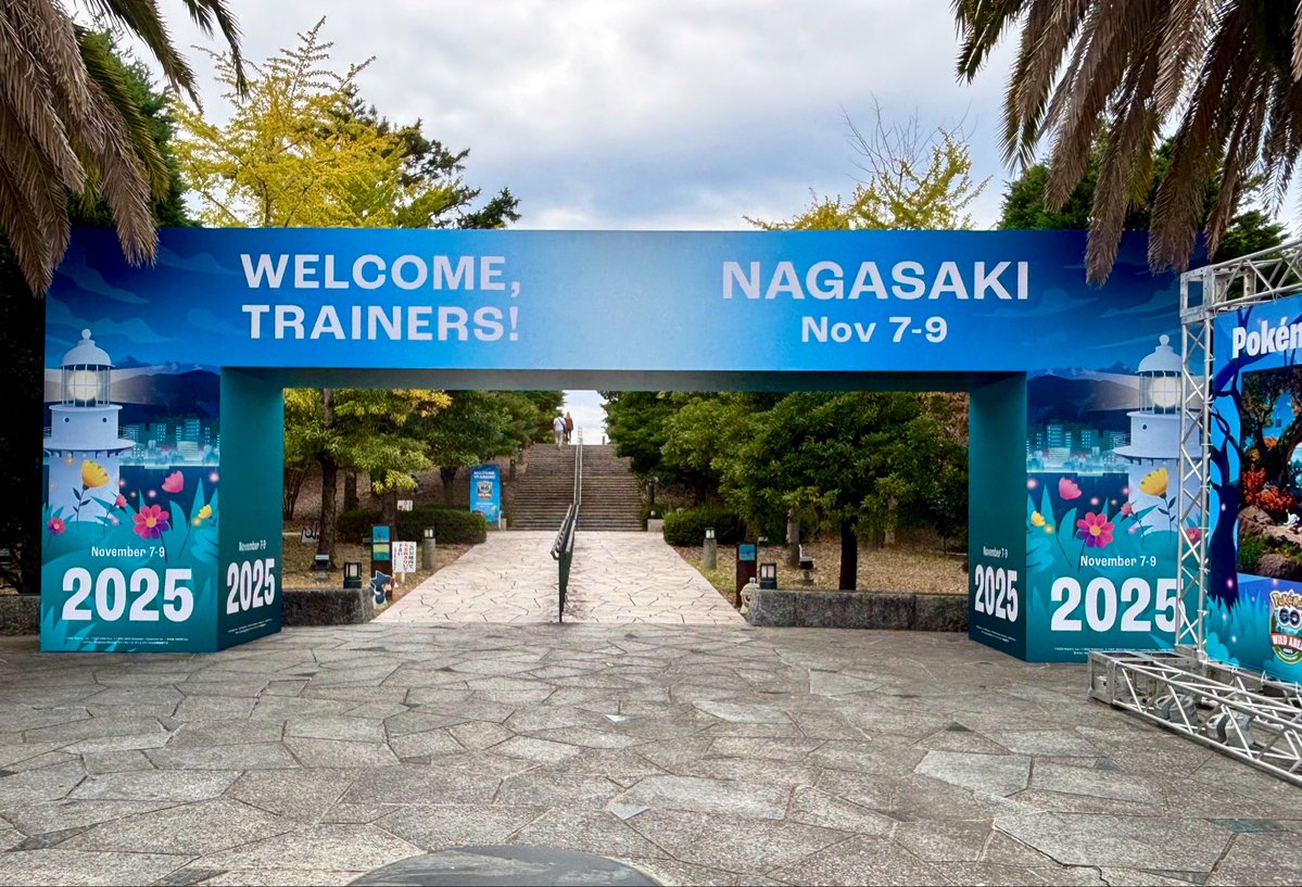 suzuki46genki's tweet image. いよいよ明後日7日から『ポケモンGO』のリアルイベント「Pokémon GO ワイルドエリア：長崎」が開催🎊　長崎市内、着々と準備が進んでいます🔥期間中は市内のさまざまな場所で、盛りだくさんの楽しいリアルイベントも

安全に気をつけながら『ポケモンGO』をお楽しみください！…