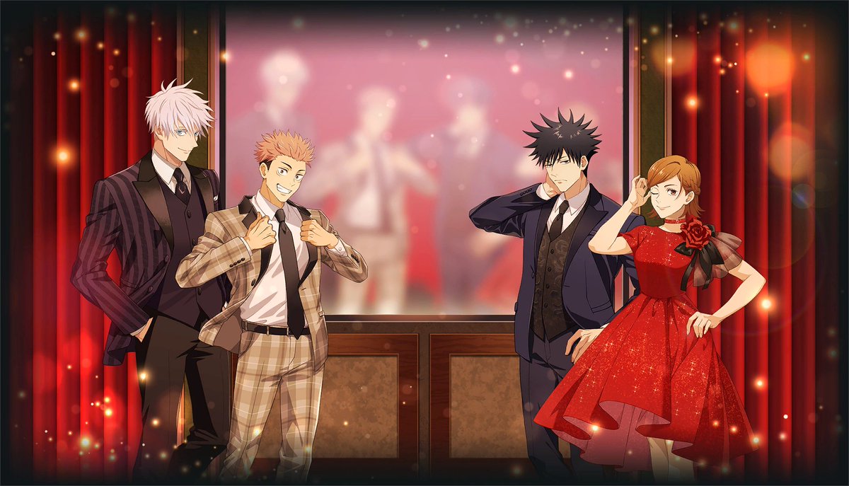 Full illustration from merch event.
#ファンパレ #呪術廻戦