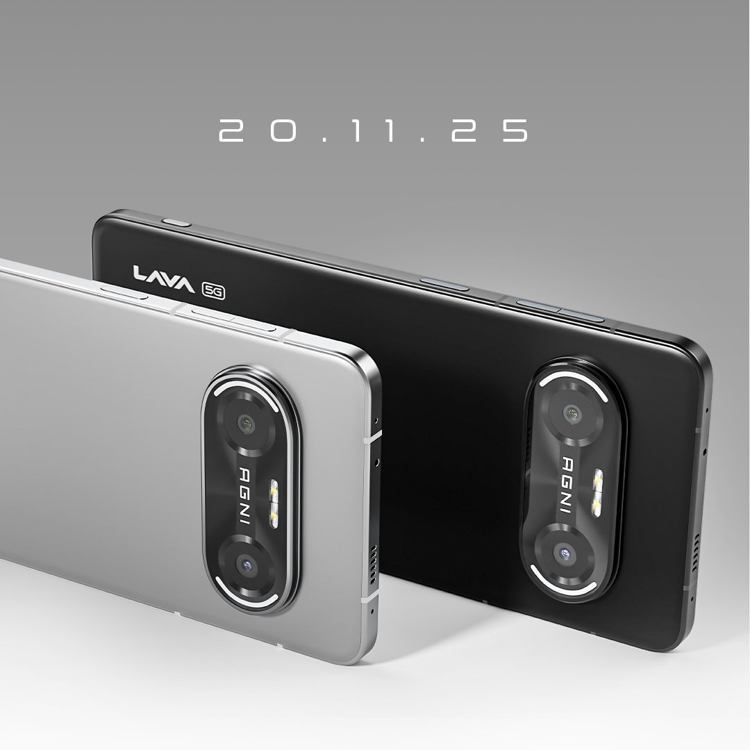 TechTandav's tweet image. 🔥 LAVA AGNI 4 — First Look!

• 6.67” 1.5K 120Hz Display
• MediaTek 8350
• LPDDR5X + UFS 4.0
• 50MP Dual Cam
• 5000mAh + 66W
• Metal Frame | Dual Speakers
• IP64 | Glass Back
• Silver &amp;amp; Black

Looks 🔥 &amp;amp; powerful — Rate it /10 👇
#LavaAgni4 #TechWhale #MadeInIndia