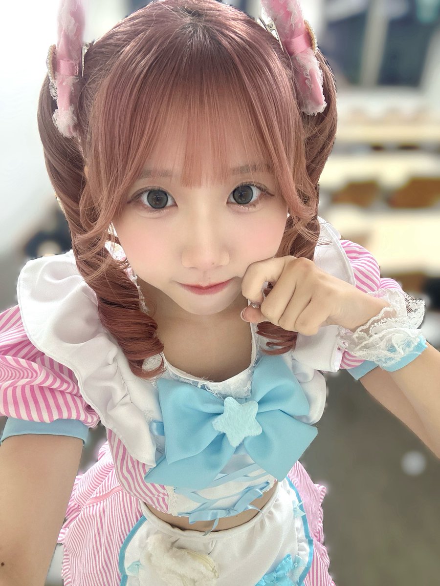 _yumeri_ritudol's tweet image. SPF 2日目ありがとうございました🪄

平日にもかかわらず沢山の人が集まってくださって嬉しかったですㅠ ‧̫ ㅠ

今日はコロネツインにしてみたよ🎀

#立ドル #SPF