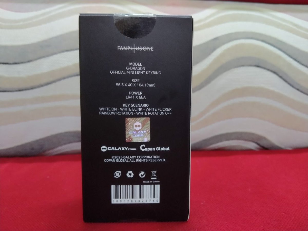 Rara_eera's tweet image. #BIGBANG

G-DRAGON - OFFICIAL MINI LIGHT KEYRING

💸 RM150

Battery: LR41 * 6pcs (included)

‼️ Only open to check &amp;amp; snap picture 

#pasarbigbang
#pasar2ndgen