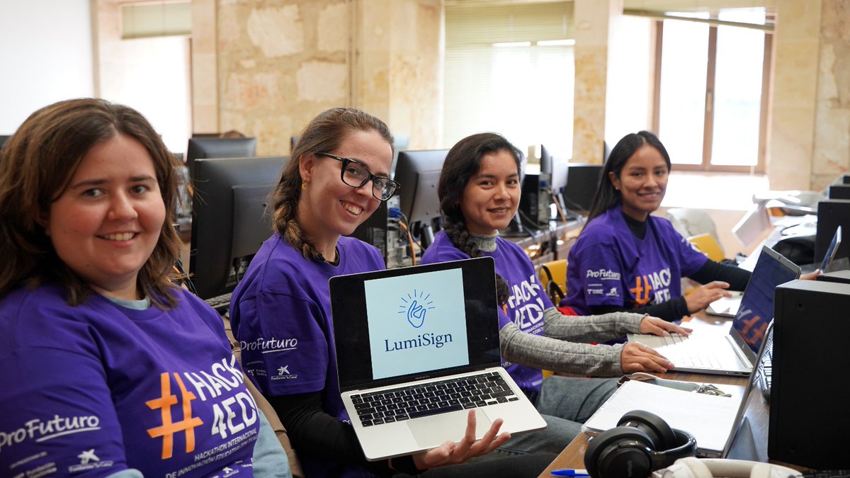 ProFuturo_'s tweet image. 🎉 ¡Ya tenemos ganadores de la VI edición de #Hack4Edu! 🎉
🌎 Con una participación que ha batido los récords de años anteriores, 823 hackers y 28 universidades han tomado parte en la resolución de retos tecnológicos relacionados con la educación digital en entornos vulnerables.…