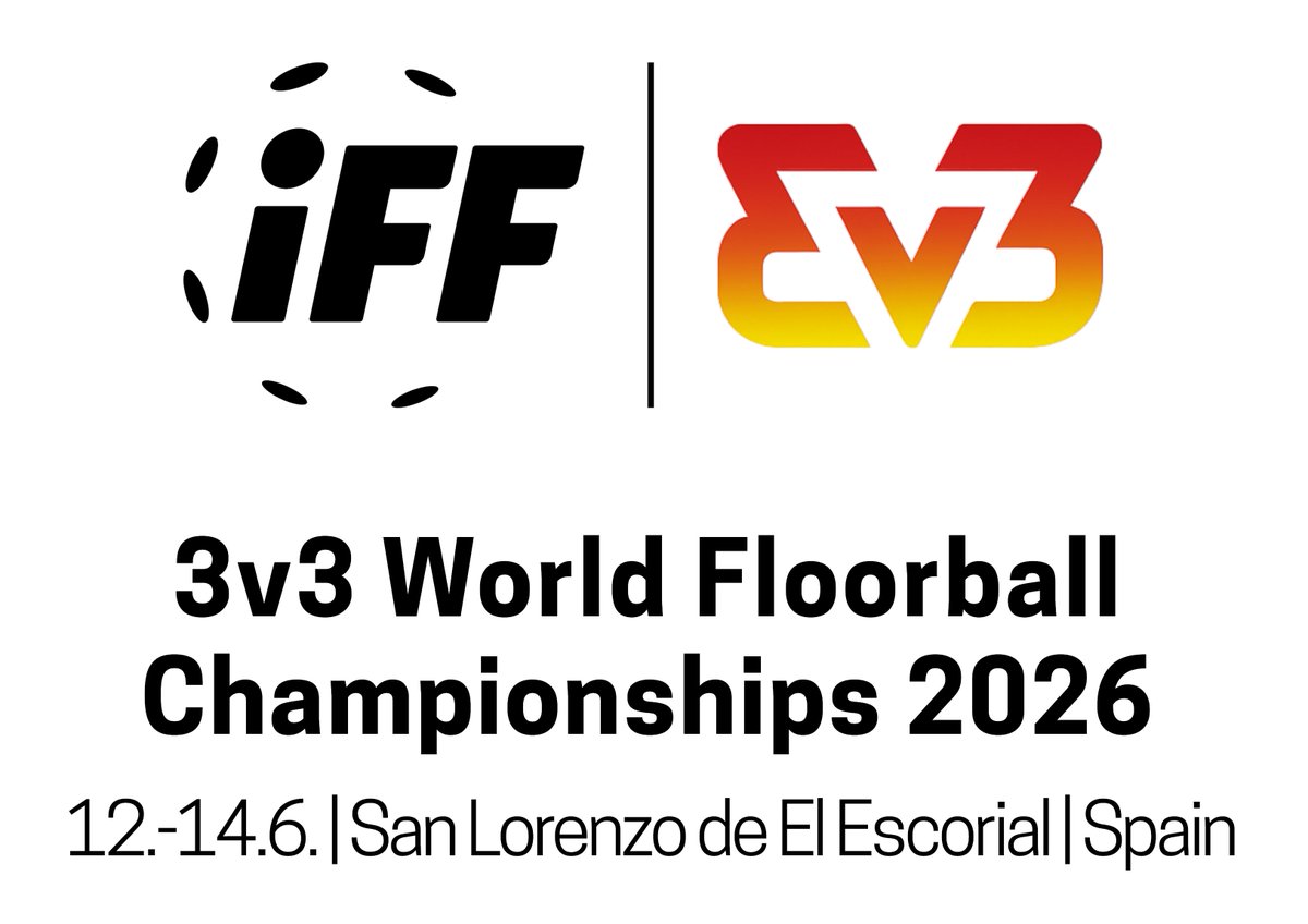 The IFF 3v3 World Floorball Championships 2026 will take place in San Lorenzo de El Escorial, Spain, from 12th – 14th June 2026. The registration is now open for all IFF Member Associations!

Read more 👉 bit.ly/4oIbuqK

#floorball #3v3wfc2026 #3v3wfc