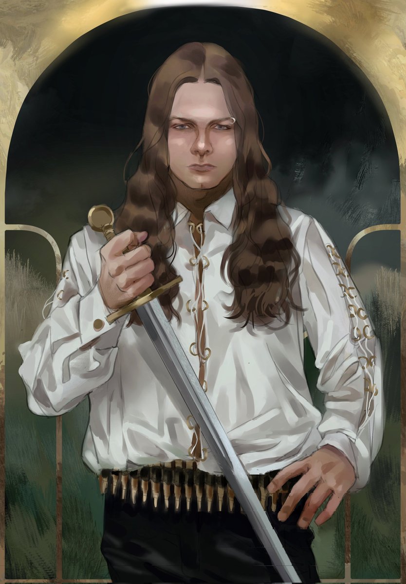 staticlear's tweet image. another sword wielding terje