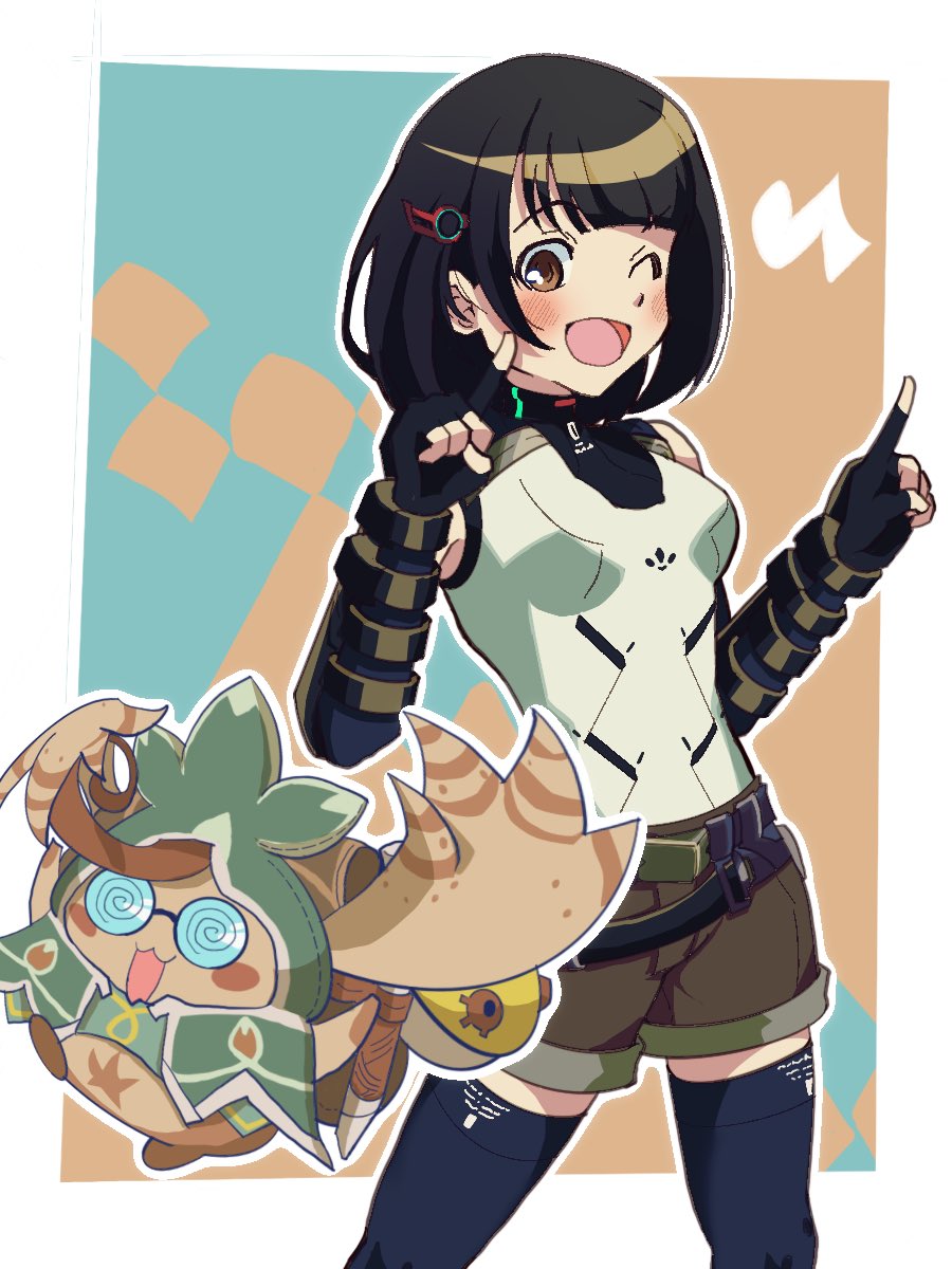 ノリノリなリンちゃんとタツ