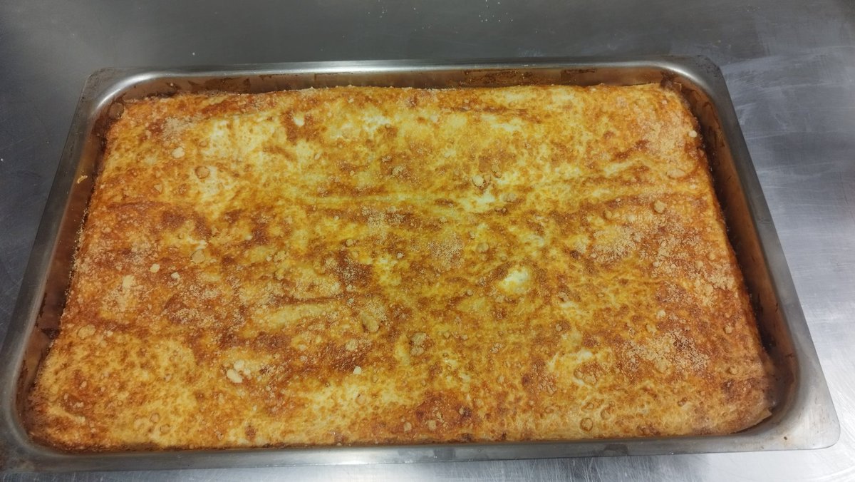 FranciniSimone's tweet image. Lasagna with white meat sauce
