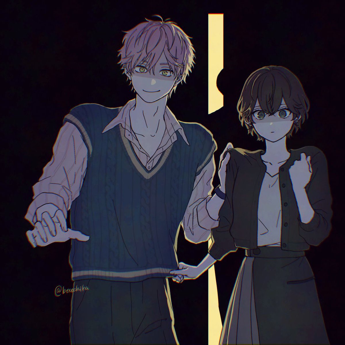 beeechika's tweet image. ビビる恋衣都

#brmy男女CP