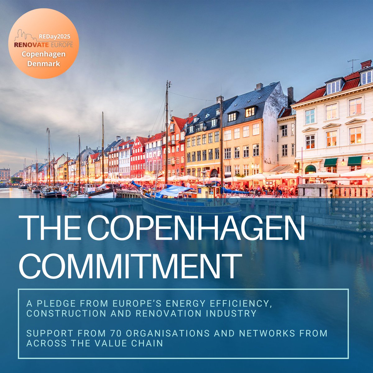 SEFA_Europe's tweet photo. #𝐒𝐄𝐅𝐀 𝐢𝐬 𝐏𝐫𝐨𝐮𝐝 𝐭𝐨 𝐬𝐭𝐚𝐧𝐝 𝐛𝐞𝐡𝐢𝐧𝐝 𝐭𝐡𝐞 #CopenhagenCommitment, a united pledge launched today at #RenovateEuropeDay2025 to accelerate Europe’s building renovation and decarbonisation journey🔗https://t.co/qQx39sv1gT

#EnergyEfficiency #Sustainablefinance https://t.co/NaplClI6Rj