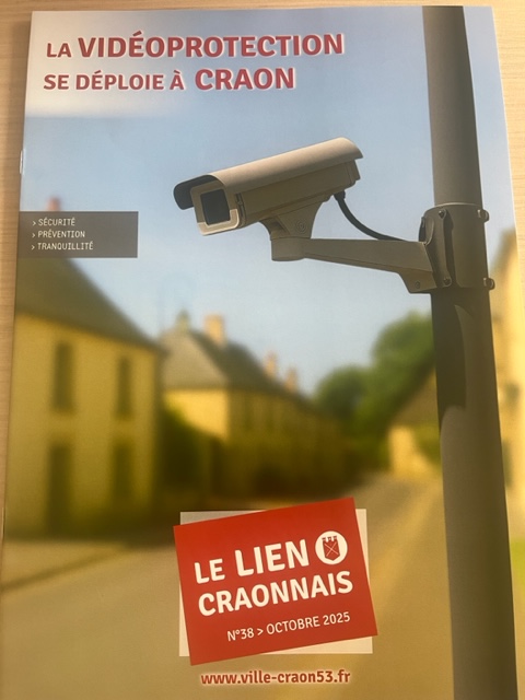 Craon sera bientôt équipée en vidéoprotection !

Ce matin, j'ai présenté ce dispositif à la presse. La vidéoprotection est un moyen technique mis au service des forces de l'ordre. 

Elle ne règlera pas tout, mais est un atout supplémentaire pour le bien-être des habitants.