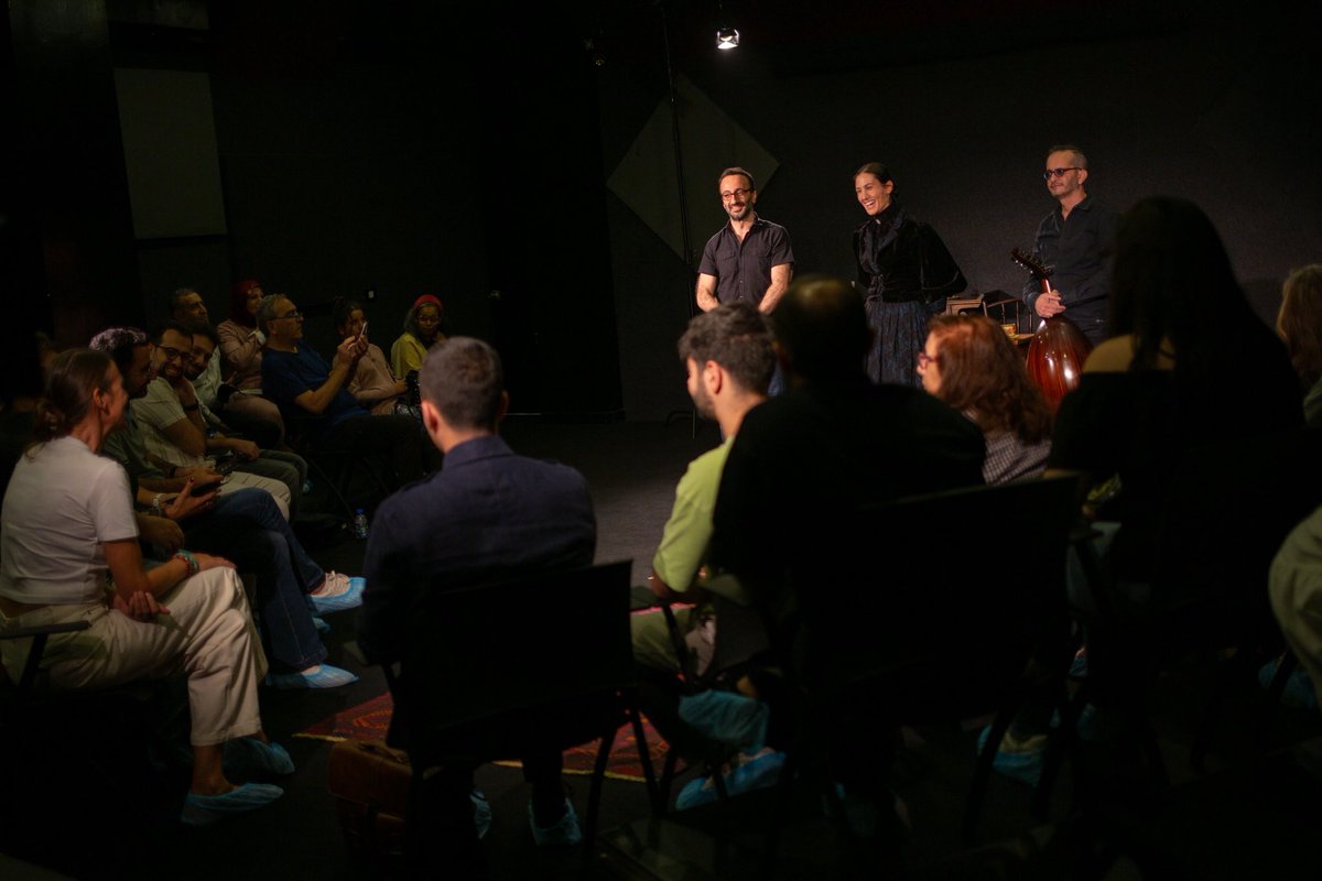 ❤️🎭 Fully booked and warmly received, what a joy it was to direct the limited run of “Alleviating Art” at the American University of Beirut <a href="/AUB_Lebanon/">American University of Beirut</a> 

🙌👏 Kudos to Robert Myers for this timely, engaging text, to Mabelle Abdo for a riveting performance, to Jihad Chemaly for