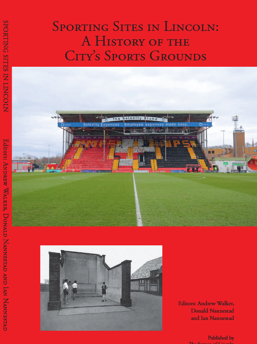 SurvLinc's tweet photo. Our 2025 publication is "Sporting sites in Lincoln: a history of the city's sports grounds". Details here https://t.co/tJqDxxWz7t https://t.co/Q7ISNsWgEy