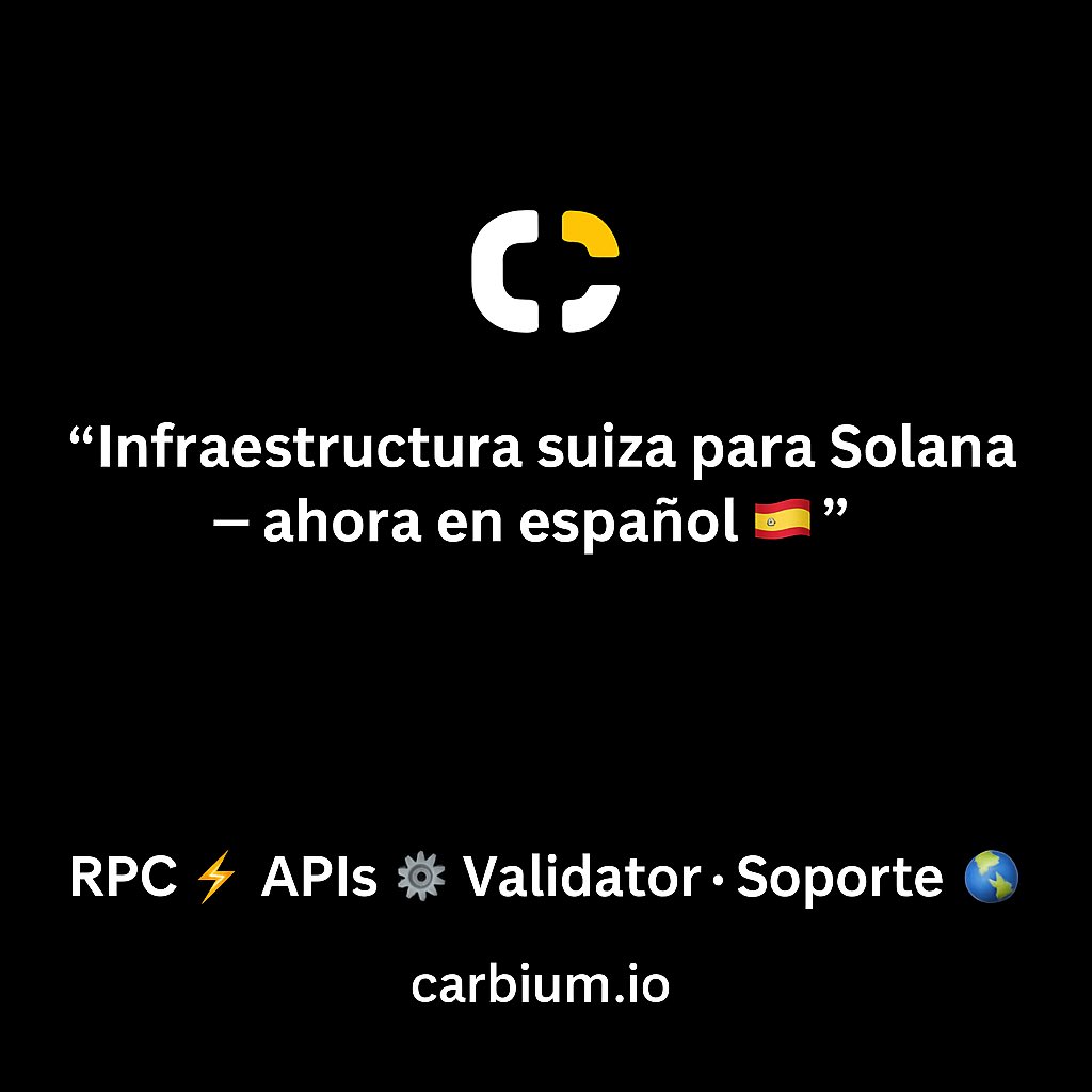Carbium Español tweet media