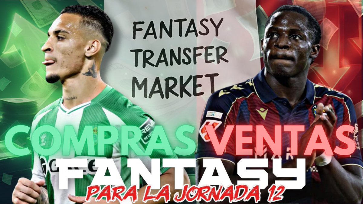 A falta del Oviedo - Osasuna…

Vamos con el🧵de COMPRAS, VENTAS y JUGADORES Fantasy a MANTENER para la Jornada 12

Os dejo una TIER LIST divida en 6️⃣:

⚽️ Delanteros 🔝 para la Jornada 12
🪄 Medios 🔝 para la Jornada 12
🧱 Defensas 🔝 para la Jornada 12
🧤 Porteros 🔝 para la