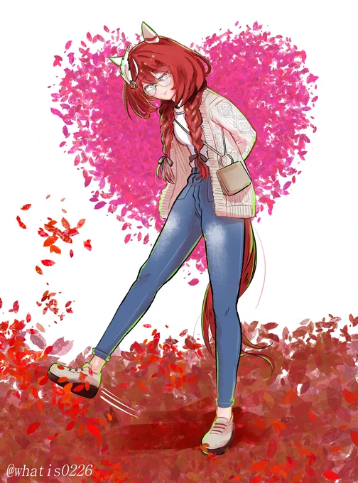 #ウマ娘 #ウインバリアシオン だいぶ遅くなってしまいました シオン、とても可愛いです…!