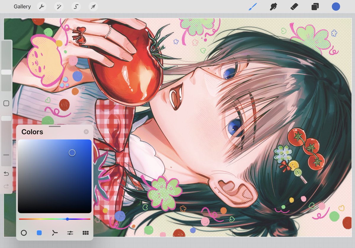 นางิสะคุงชวนทุกคนอีสมะเขือเทศ🍅