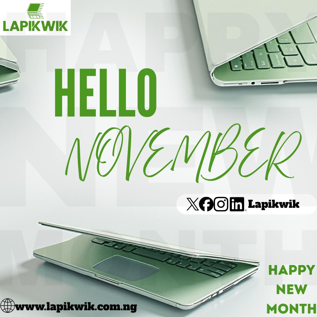 lapikwik's tweet photo. Cheers to a new month of growth, innovation, and making your digital experience smoother than ever! 🌿💻
Let’s make this month even more productive. 🚀

#november #happynewmonth https://t.co/Aed30PmSjN