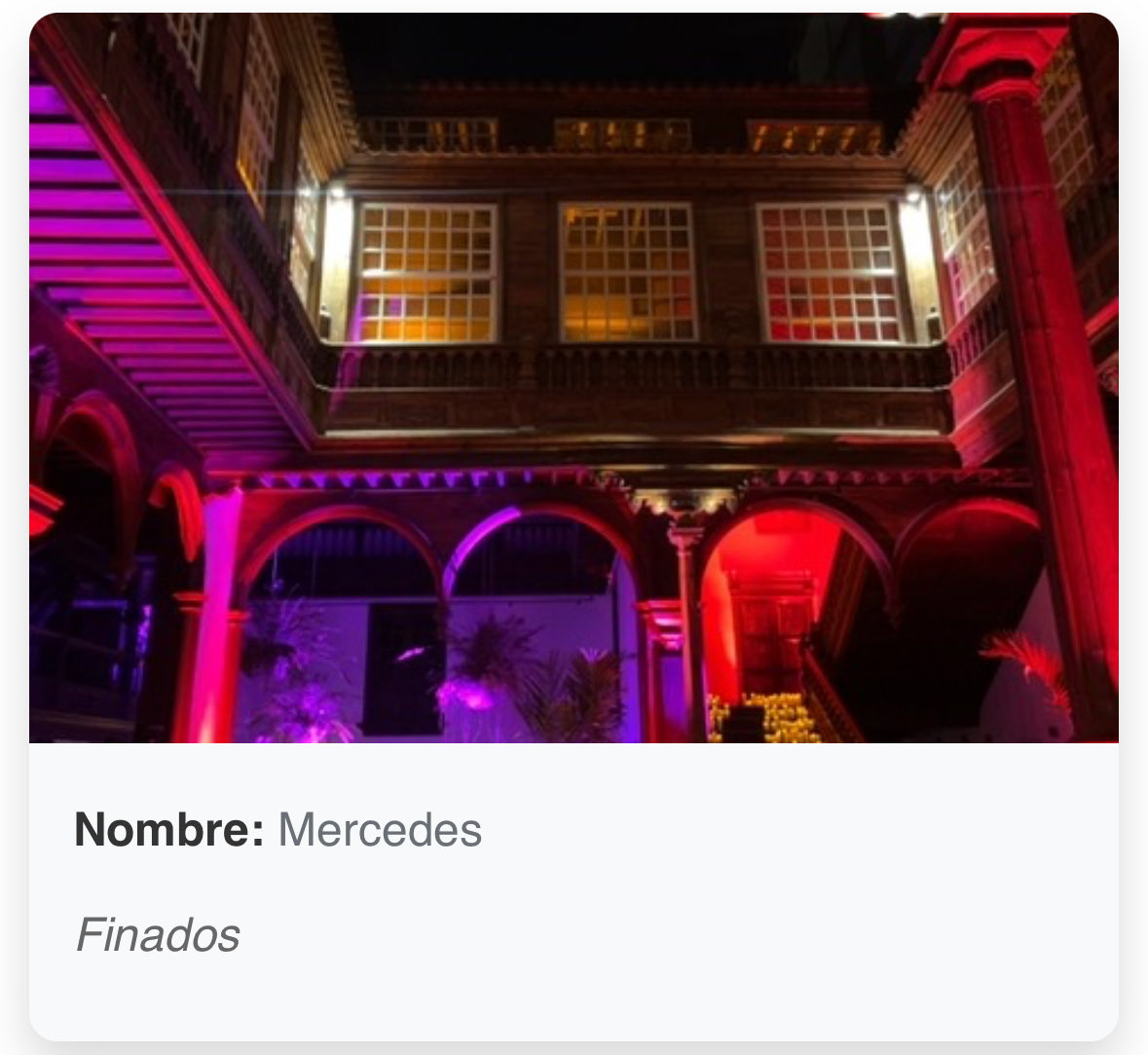 ❤️🎃Finados en el Palacio de Carta en Santa Cruz🎃❤️

Mucho talento y mucha música  llenaron el Palacio de acarta, y gracias a Mercedes  pudimos disfrutar de esta preciosa imagen 📸✨ 

🤳 Con Hello Cam en canariaslife.com puedes subir tus propias fotos 🌍

#Finados