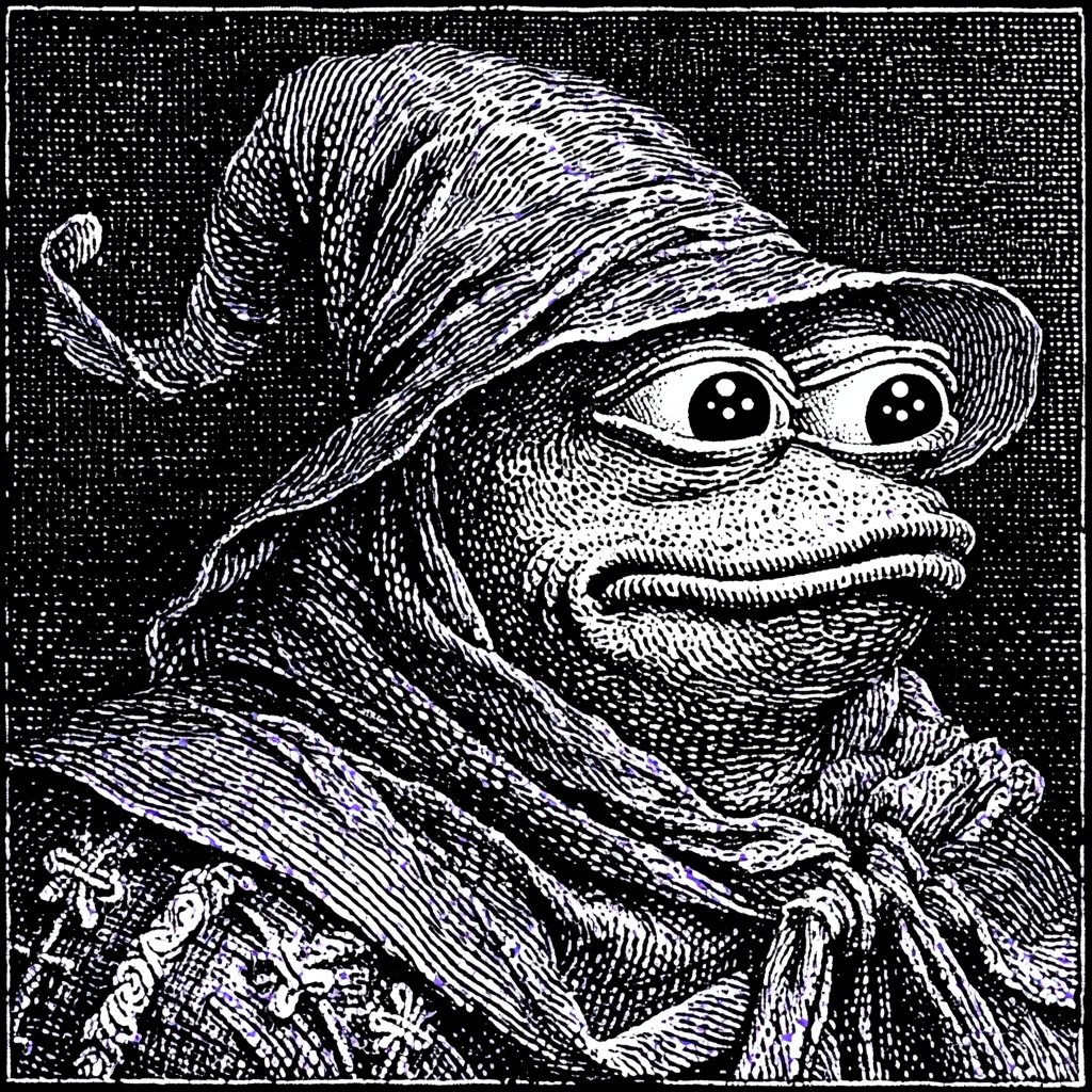 Greetings and Salutations from THEEE Mystical Sorcerers 🪄✨

Archmage Pepe the Unblinking &amp; his Twin and Wingman Supreme Sorcerer Pepeclipse 🐸🪄✨

One Born under a Moonles Eclipse

While Twin pick pocketed the sun in the midst of the Great Eclipse 😆🔮

The Yin and Yang twins