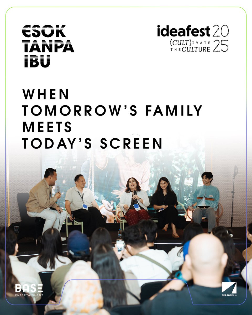 BaseEntID's tweet photo. Dari Film Esok Tanpa Ibu, @ringgoagus, @therealDiSastr, Ali Fikry, dan @ginaSnoer nemuin makna cintanya masing-masing ๐ค
Film Esok Tanpa Ibu segera tayang di bioskop. ๐ซถ
#Mothernet #EsokTanpaIbu https://t.co/ZxOgJVj8LS