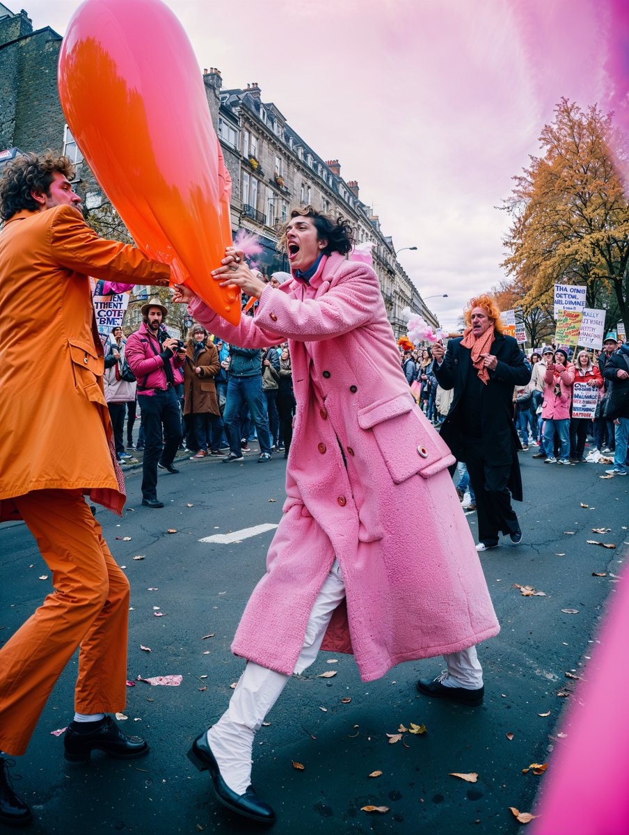 technicolora_'s tweet image. Protest / Performance