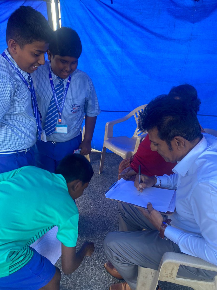 shivannaupdates's tweet image. Spending time with little heart&apos;s ❤️

#Shivanna #Shivarajkumar #KingShivanna #DrShivarajkumar #DrShivarajkumarUpdates