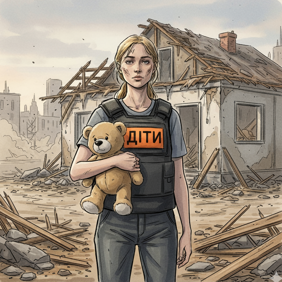 Auch Kinder müssen in der #Ukraine von der Front evakuiert werden. Es gibt kaum schußsichere Westen für Kinder. Daher produzieren wir nun selber welche. Für nur 99€ könnt ihr eine der Weste kaufen, die wir an der Front verteilen. armor-rent.com/produkt/schuss…