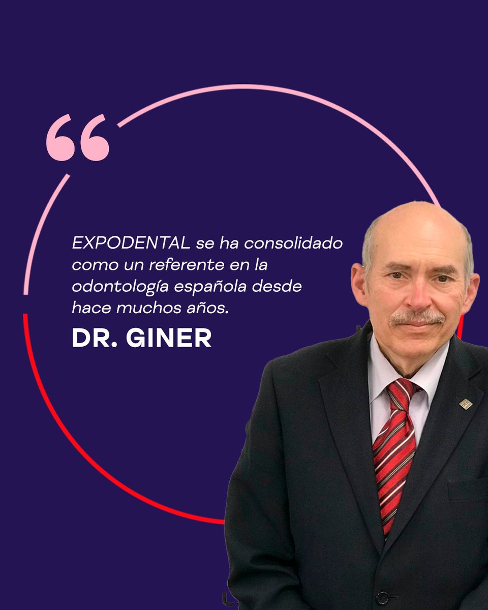 🎓 Lluís Giner, presidente de la CRADO, es el protagonista del mes en #Expodental.

Defiende una odontología basada en conocimiento, innovación y empatía. Las facultades españolas avanzan hacia una enseñanza más conectada con la realidad tecnológica y humana del sector.