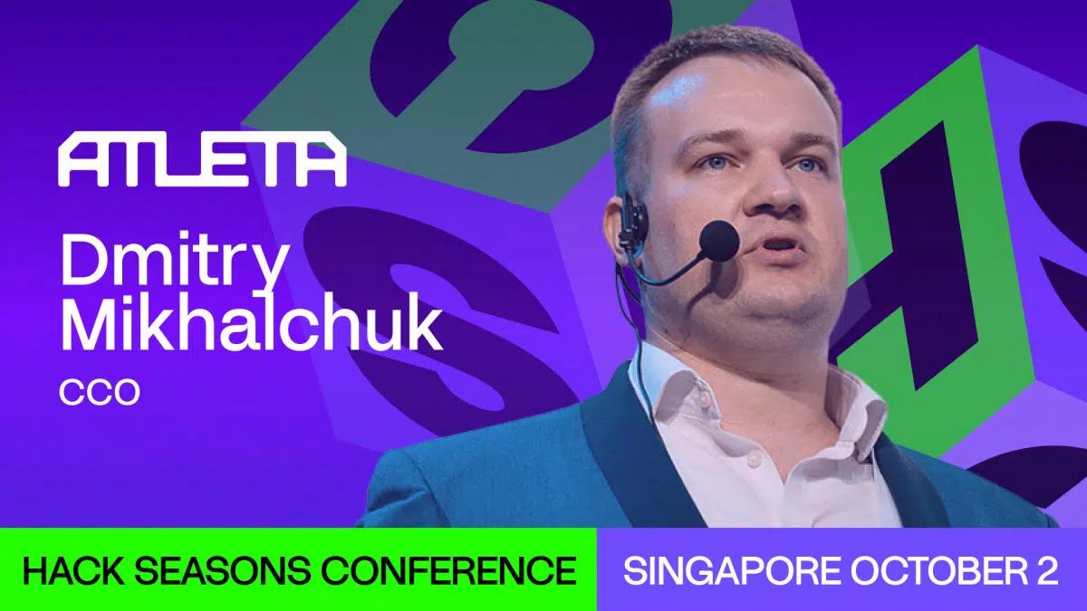 ATLETA at Token2049: From Charity to Chain

At <a href="/token2049/">TOKEN2049</a> Singapore, our CCO Dmitry Mikhaltchuk shared how a charity initiative grew into a global sports-tech vision.

ATLETA is building a tokenized sports ecosystem where verified data, AI analytics and on-chain value power real