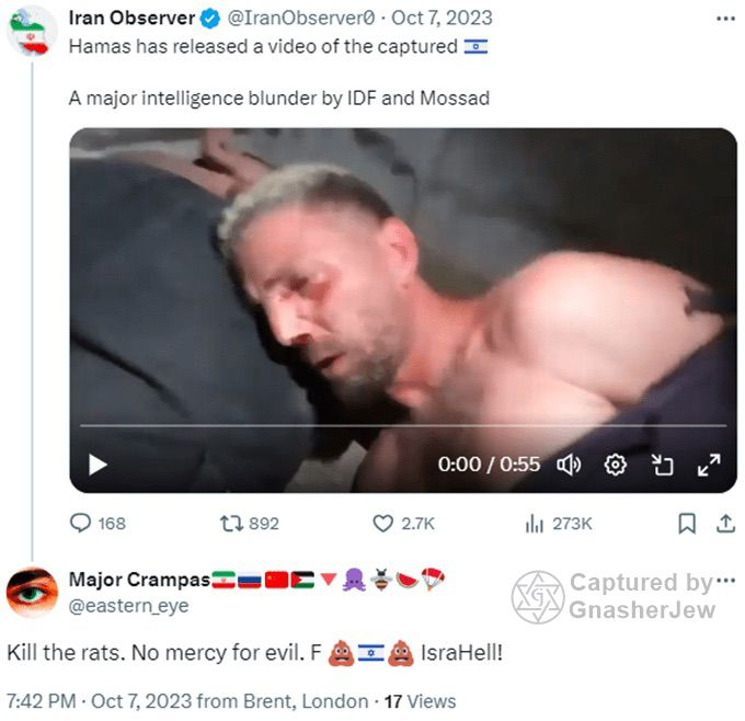 An Example of Two-Tier Justice

In June 2024, we reported Elcid Asaei to Counter Terrorism Policing (<a href="/TerrorismPolice/">Counter Terrorism Policing</a>). Unusually, the police investigated him due to his extreme terrorist sympathies and support. The case was then referred to the Crown Prosecution Service