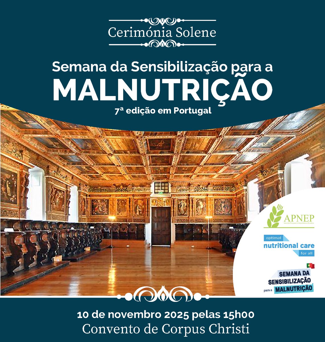 ONCAcampaign's tweet photo. 🇵🇹 Portugal #MAW2025 | 10–16 Nov
Theme: “Fair Access to Clinical Nutrition”
Calling for equal access, ONS reimbursement &amp; stronger screening nationwide 🗣️
🔗 More: https://t.co/SKRVWXPZjj
#malnutriçãozero #PortugalMAW2025 #ONCAPortugal #MalnutritionAwarenessWeek https://t.co/bd5hdMekqd