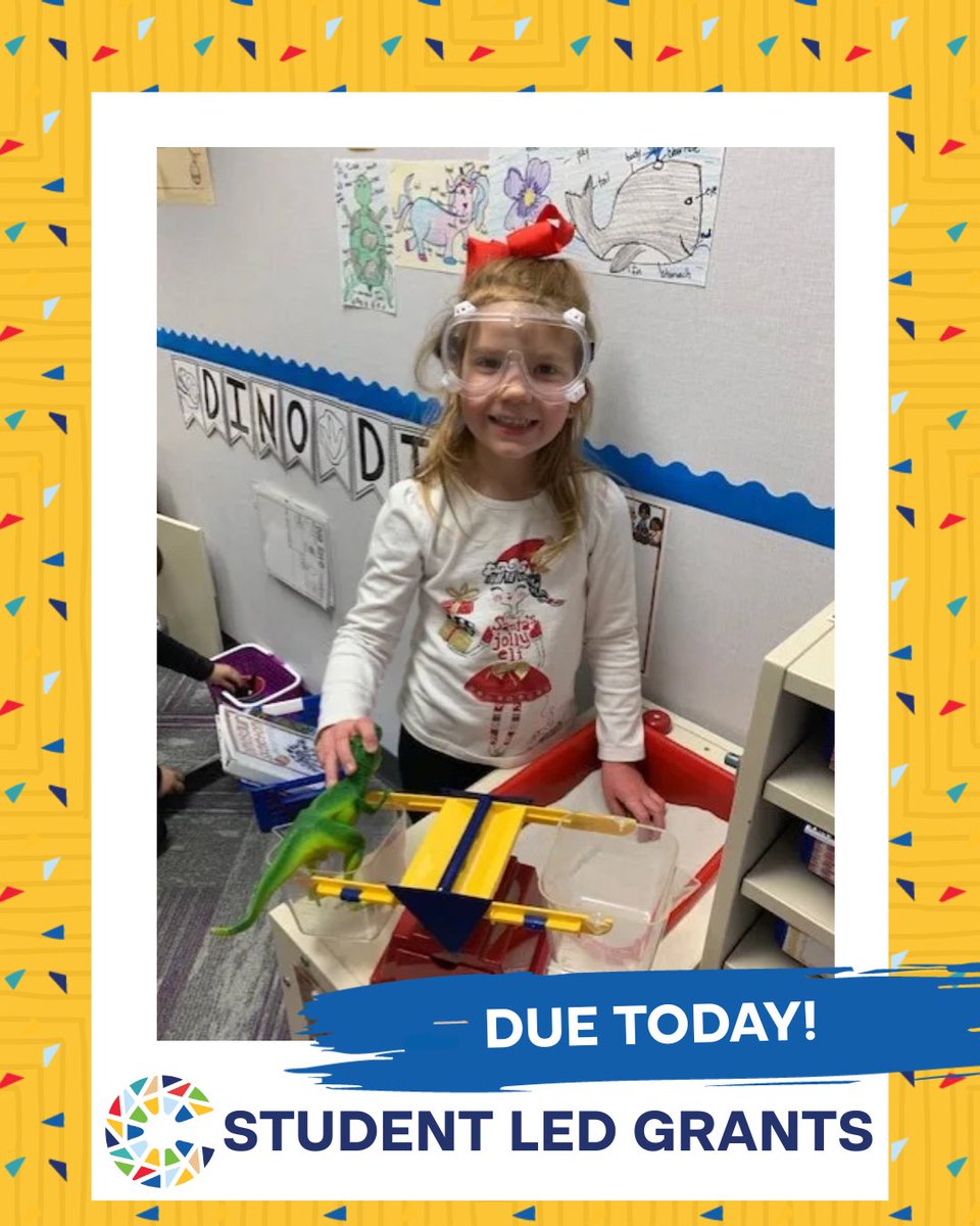 Today’s the final day to submit applications for the CEF Student Led Grant. If your student has a creative idea that could make a difference in their school or community, now’s the time to act!

Apply here: ccs.k12.in.us/foundation/gra…

#CarmelEducationFoundation #StudentLeadership