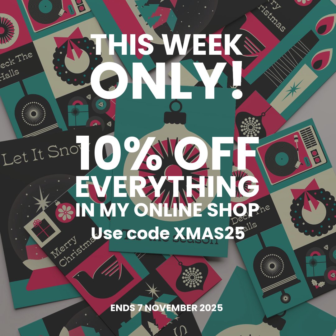 I’ve just launched my #Christmas Gift Guide
Here’s an offer that might tempt you to have a look
gailmyerscough.co.uk/christmas-gift…