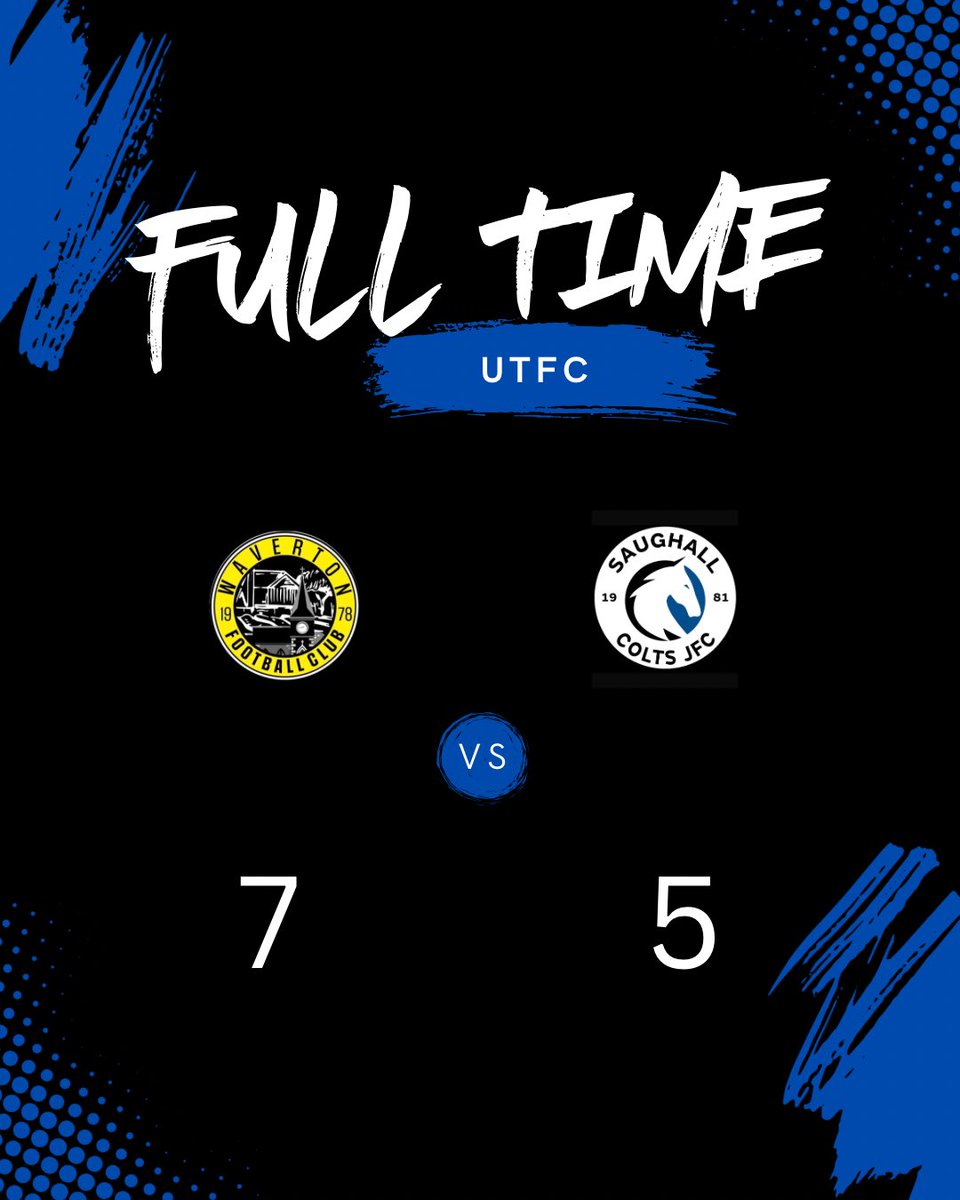 Saughall_Colts's tweet image. An embarrassing result on our first game back.

Positives to take going forward, but scoring 5 goals and not taking all 3 points is absolutely unacceptable.

Goalscorers: Cam Fleet x2, Ellis Cooke x2, Matt Dalton

Time to put things right on Sunday as we travel to Grace Arms FC.