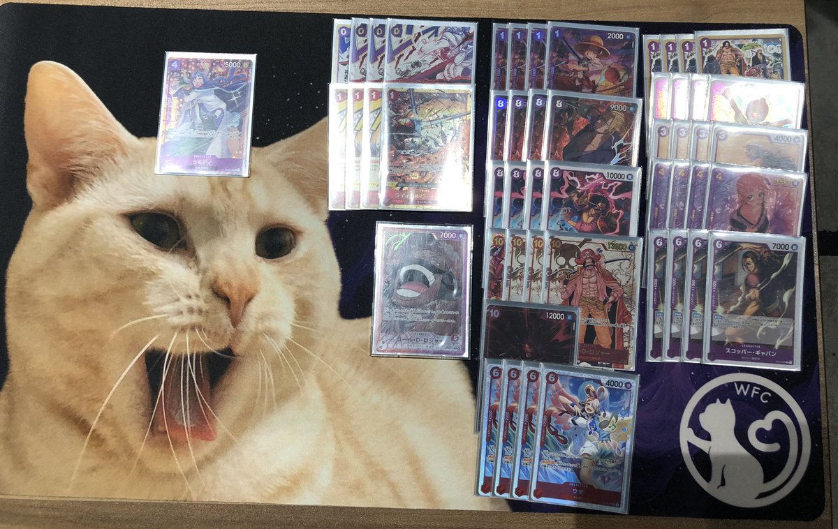 sonoda_cs's tweet image. 第11回  #園田杯 
優勝は｢NONNAと弟子｣でした！
うぃんだ 【赤紫ロジャー】 4-4
NONNA 【青紫ルフィ】 6-2
うらもけん 【黒イム】 6-2