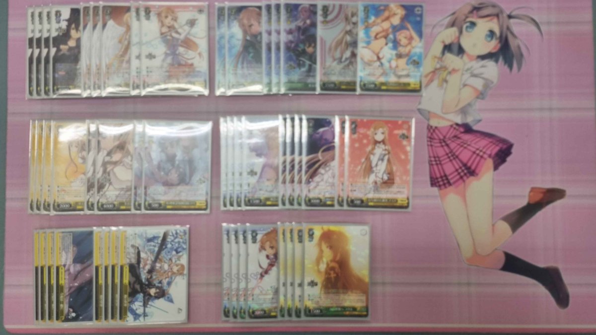 02/11/25 Macquarie Saltfest 交流会
サイドイベント-キャラ単
(キャラ名前固定+レベル0ワイルドカード4枚)

優勝 Jimmy Sさん アスナ

#wstcg #ヴァイスシュヴァルツ