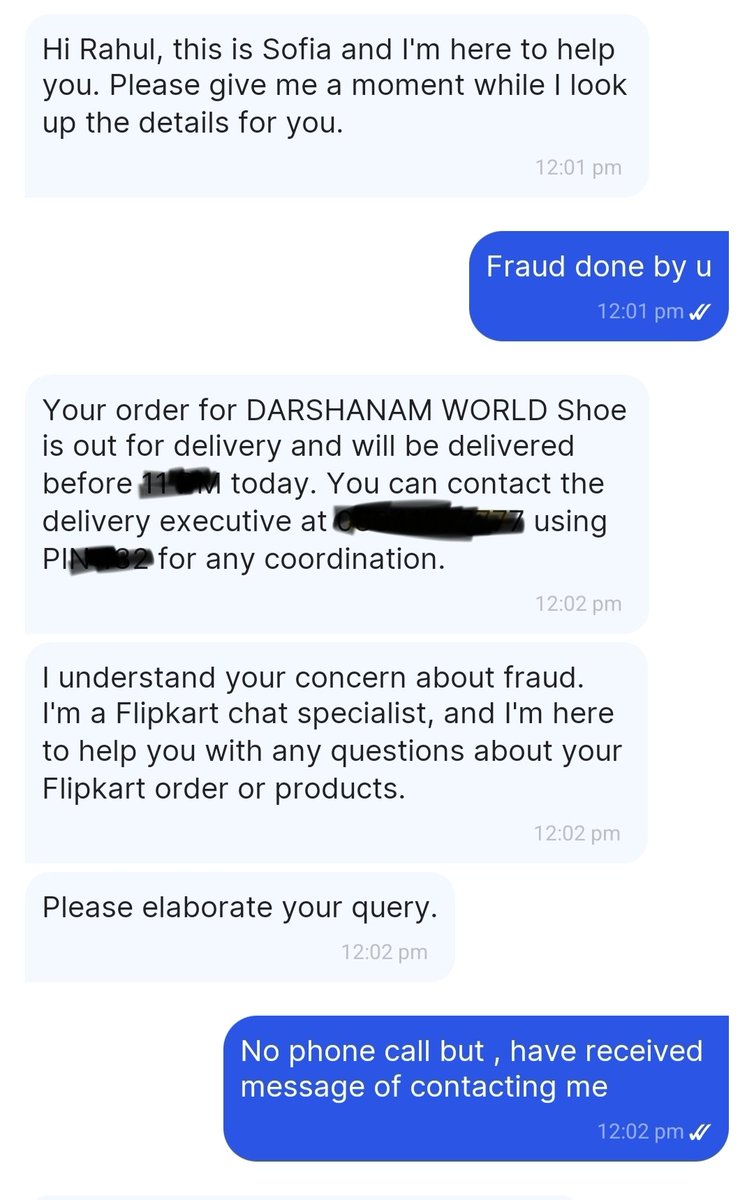 chintverm's tweet photo. @flipkartsupport  Flipkart Chat support services are very pathetic. They are not even interested to resolve your issue rather just gave automated reply nowadays and no phone call option for help. 

#FlipkartScam  #FlipkartFail  #flipkart  #amazon  #amazon https://t.co/BtlgTRH6fr