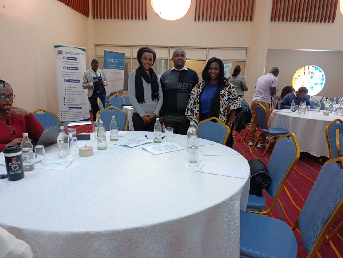 MtKenyaNetwork1's tweet photo. Mt. Kenya Network Forum joined the Validation of the Draft PBO Regulations to defend the voice of grassroots &amp; community orgs.

We called out clauses that threaten civic space &amp; push for laws that empower — not control — public benefit actors. 

#CivicSpaceKE  #Accountability https://t.co/YO30fD86so
