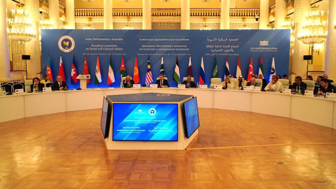 MYEmbMoscow's tweet image. On 29 Oct, YB Dato' Dr. Ramli Mohd Nor, Deputy Spekar Dewan Rakyat participated in the Asian Parliamentary Assembly (APA) Standing Committee on Cultural and Social Affairs Meeting in Moscow. 

facebook.com/share/p/1YRQrX…