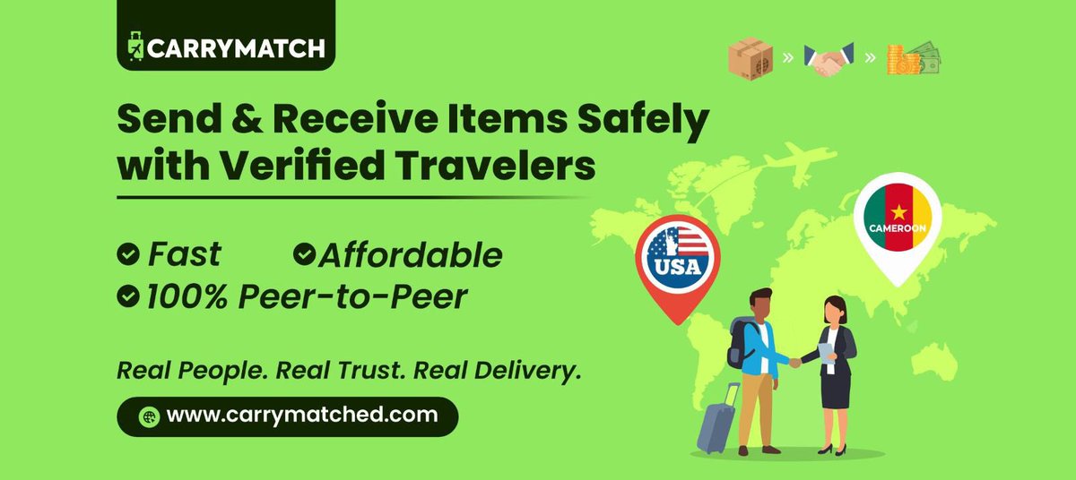 Travel smart, travel lighter! 🧳💼 CarryMatch helps you earn money by selling your empty luggage space. Sign up now and start your journey! 🚀 #CarryMatch visit carrymatched.com