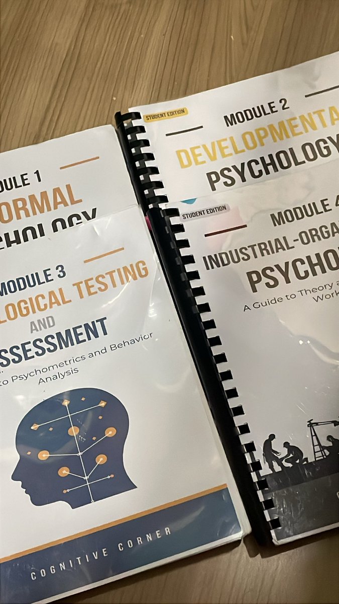 user0527_'s tweet photo. hellooo! #fRPM #blepp2026 i’m selling my cognitive corner books (all books have minimal highlights and handwritten notes)
- abnormal psychology
- developmental psychology
- psych assessment
- i/o psychology
price: 1,800 (nego)
location: imus/pasay https://t.co/Z5f8EjWqkx
