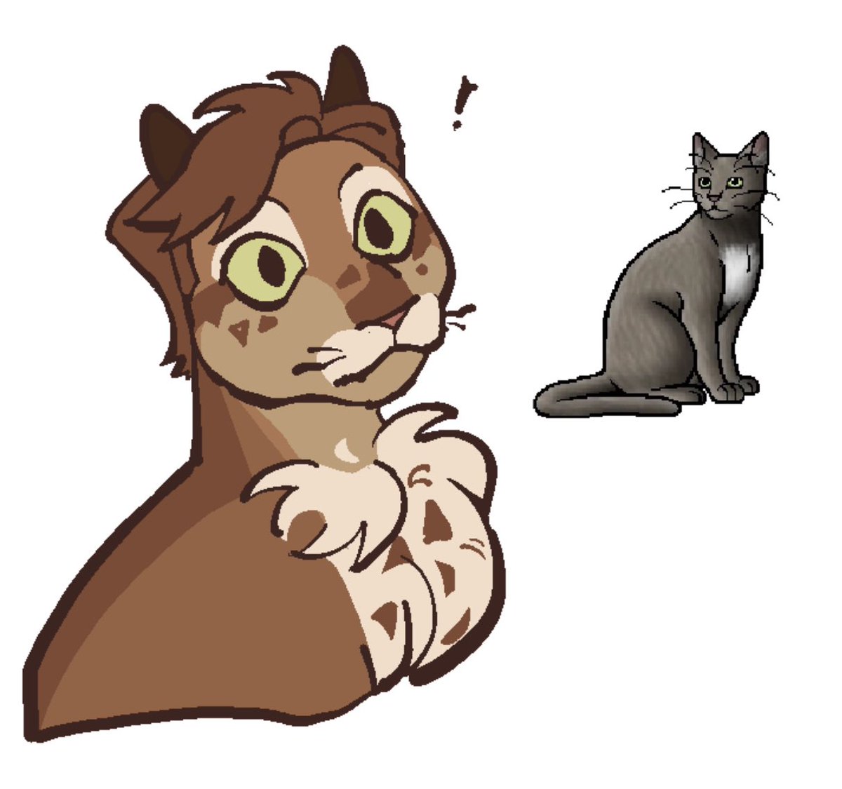 snowfur and thrushpelt