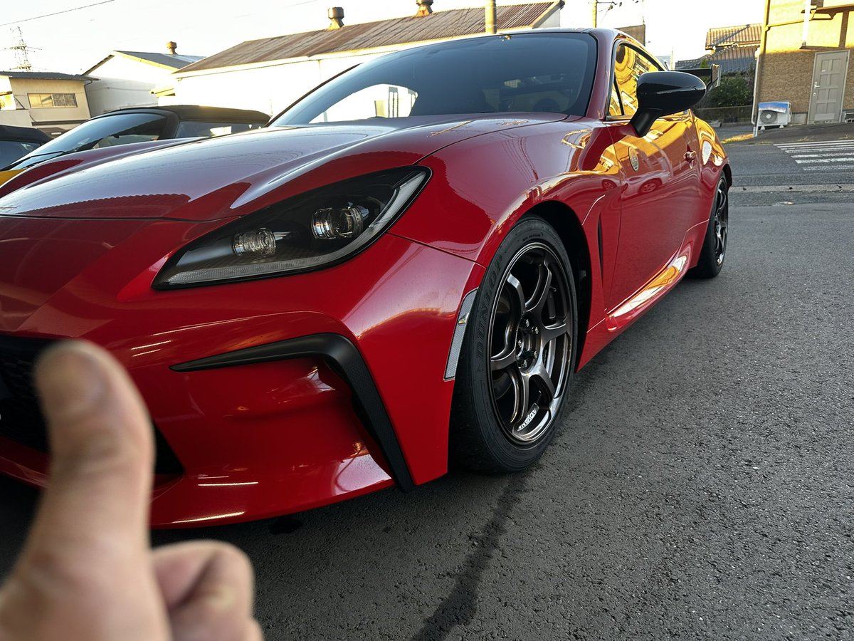 TiRacingtir's tweet photo. 【🔴GR86 エナペタルTiスペック】
ラスト試運転して完了です！

タイヤ、替えて欲しいかな！

作業完了になります！

#GR86
#TiRACING
#エナペタルTiスペック https://t.co/ZTlICxBqKg