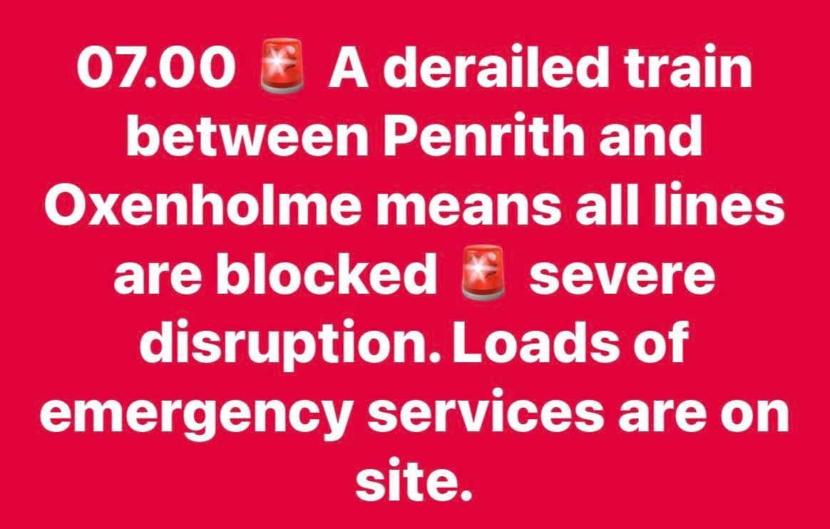 MarkMarkgeo82's tweet photo. @networkrailWCML @AvantiWestCoast Hope everyone are ok https://t.co/SgCrrKjTs7