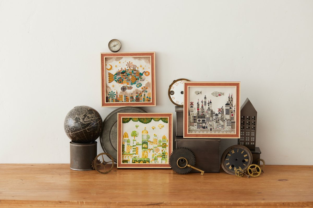 🧵クロスステッチキット 🪡 ‧₊ .ᐟ 日本ヴォーグ社（CRAFTING)との